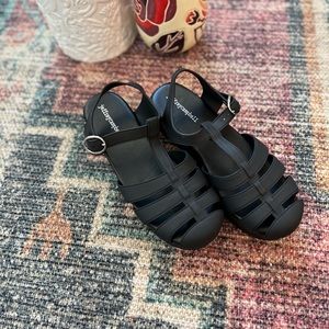 Jeffrey Campbell black platform jelly size 8 true to size